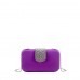 Bolso Clutch Efecto Raso